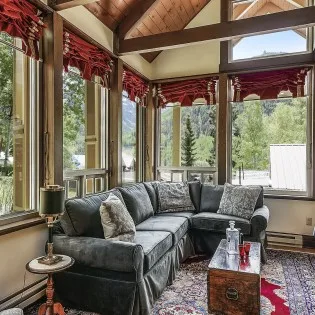 telluride summer haus living room